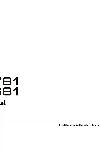 yamaha雅马哈RX-V681_RX-V781 Owner’s Manual